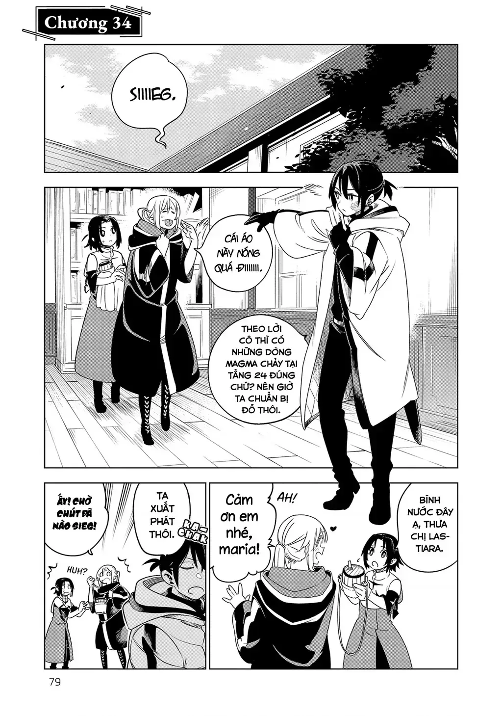 Cùng Tiến Tới Nơi Sâu Nhất Của Hầm Ngục Tại Thế Giới Khác Chap 34 - Next Chap 35