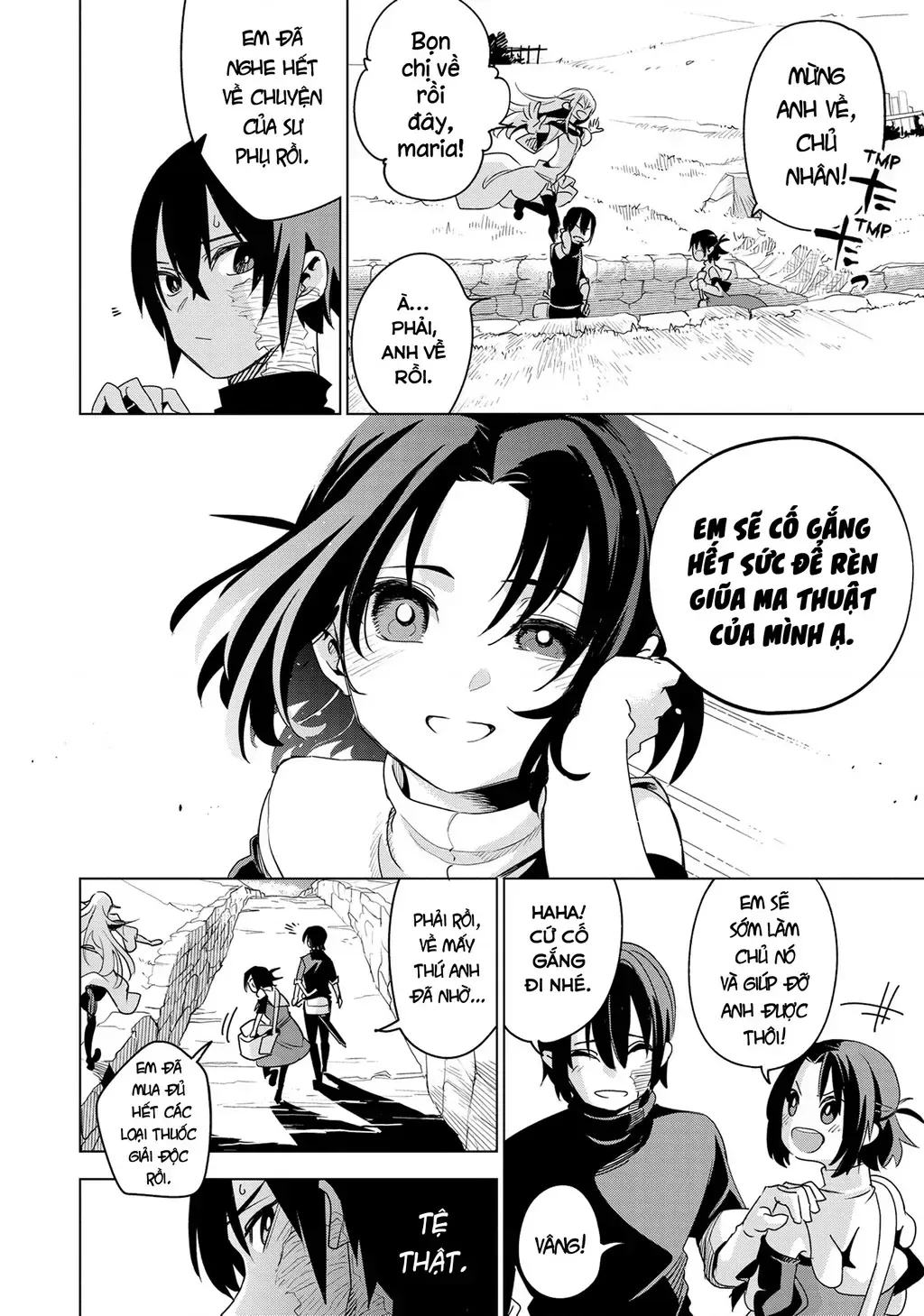 Cùng Tiến Tới Nơi Sâu Nhất Của Hầm Ngục Tại Thế Giới Khác Chap 35 - Next Chap 36