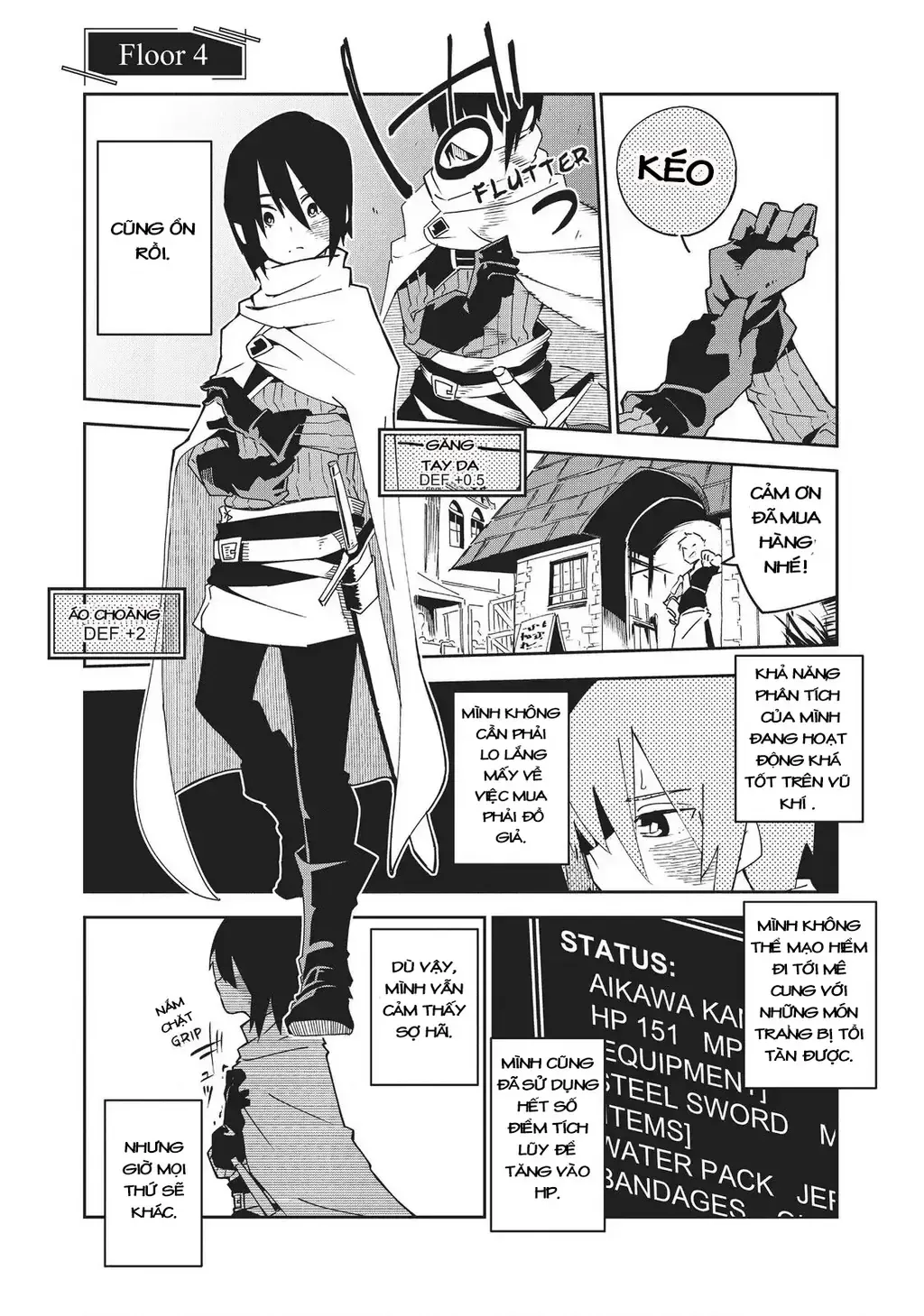 Cùng Tiến Tới Nơi Sâu Nhất Của Hầm Ngục Tại Thế Giới Khác Chap 4 - Next Chap 5