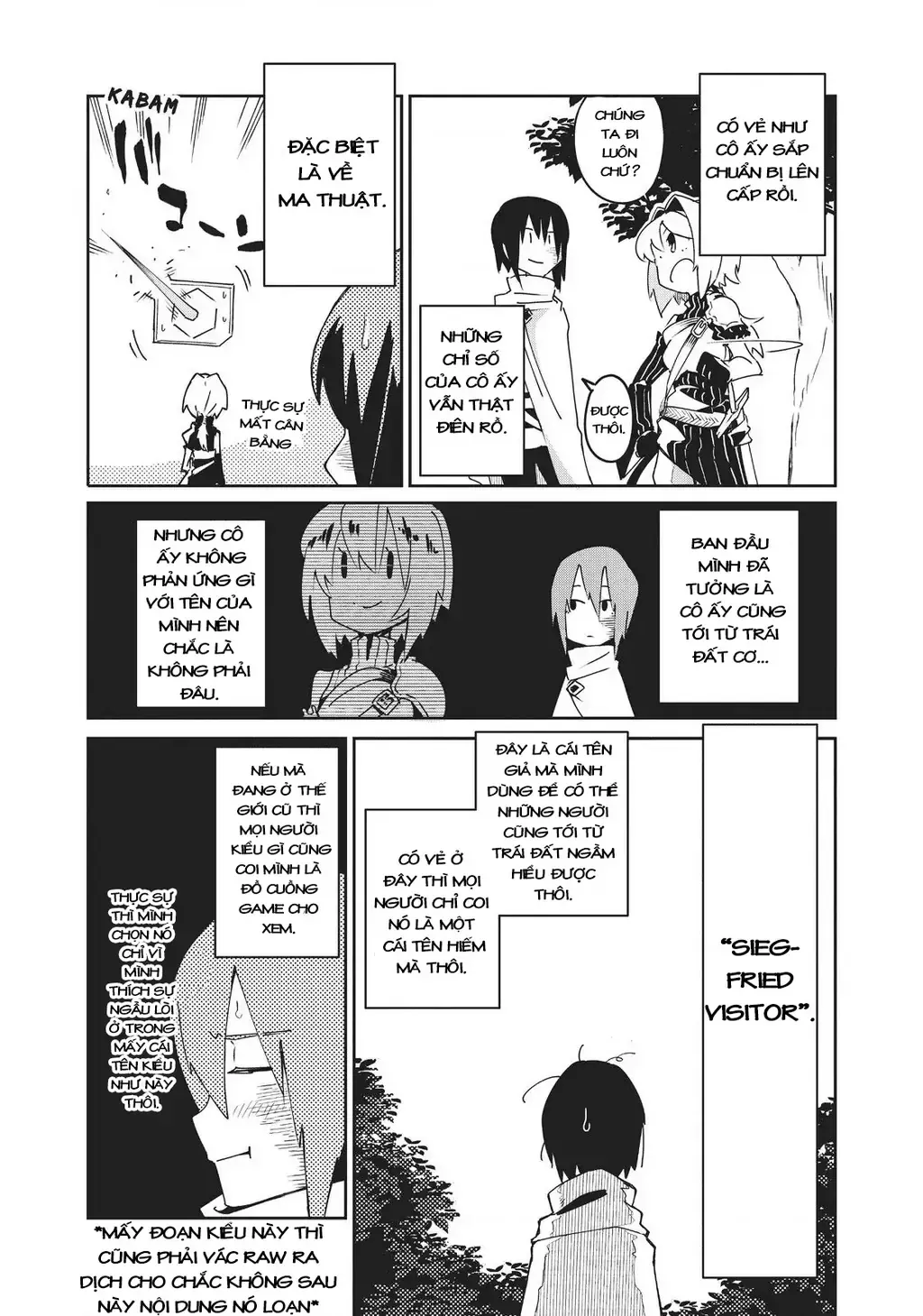 Cùng Tiến Tới Nơi Sâu Nhất Của Hầm Ngục Tại Thế Giới Khác Chap 4 - Next Chap 5