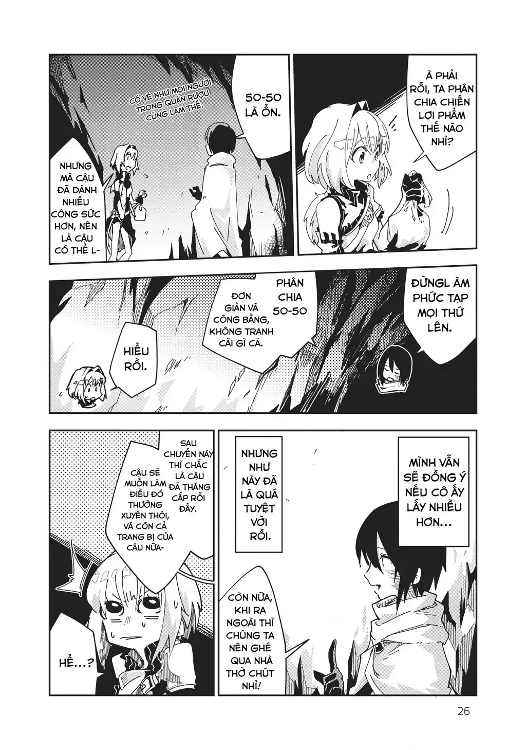 Cùng Tiến Tới Nơi Sâu Nhất Của Hầm Ngục Tại Thế Giới Khác Chap 5 - Next Chap 6