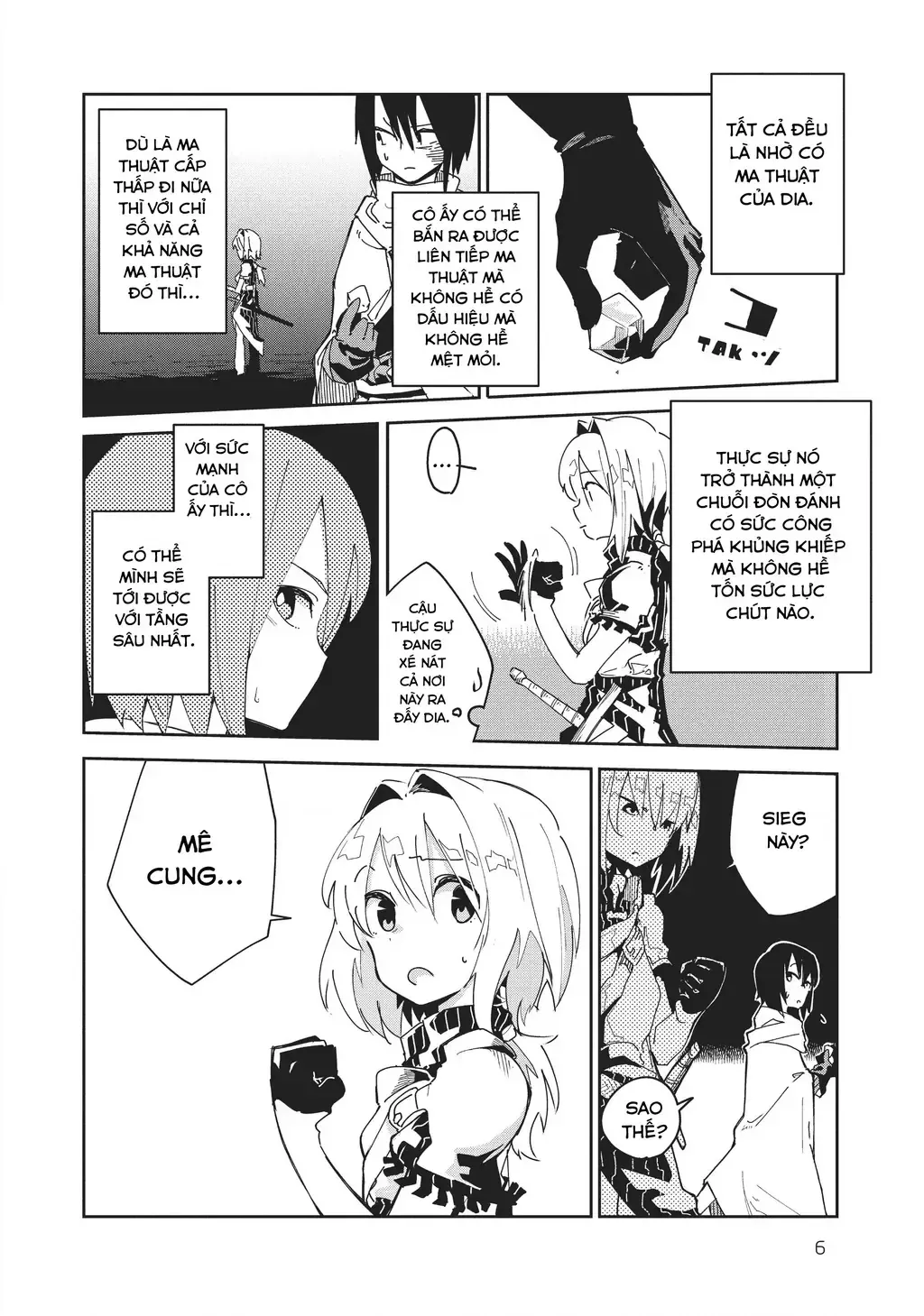 Cùng Tiến Tới Nơi Sâu Nhất Của Hầm Ngục Tại Thế Giới Khác Chap 5 - Next Chap 6