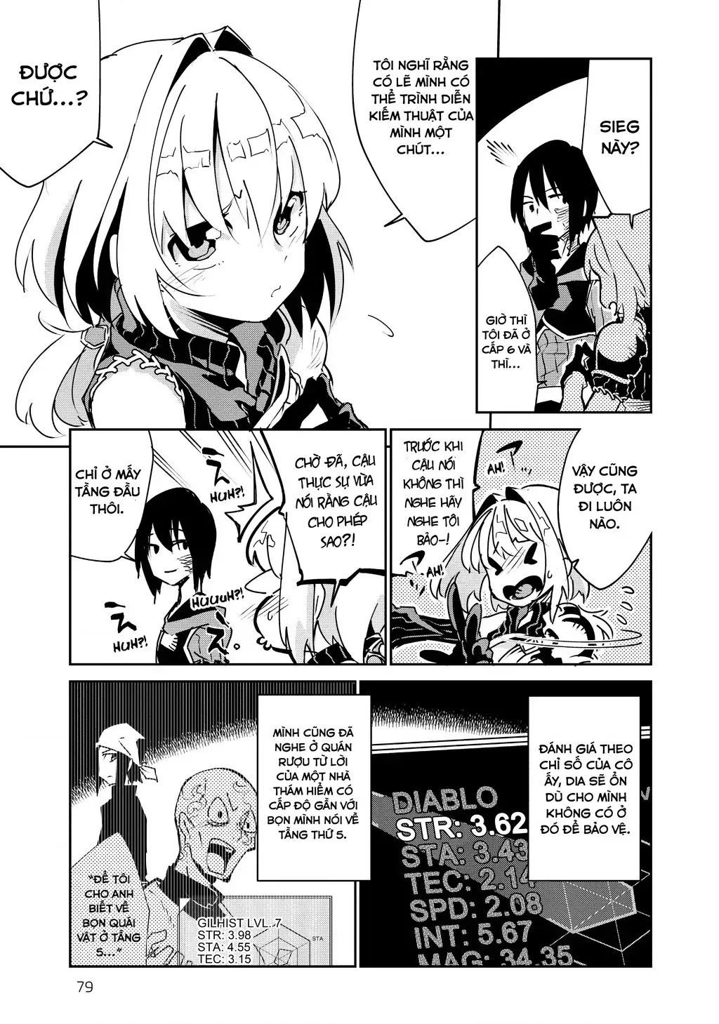 Cùng Tiến Tới Nơi Sâu Nhất Của Hầm Ngục Tại Thế Giới Khác Chap 7 - Next Chap 8