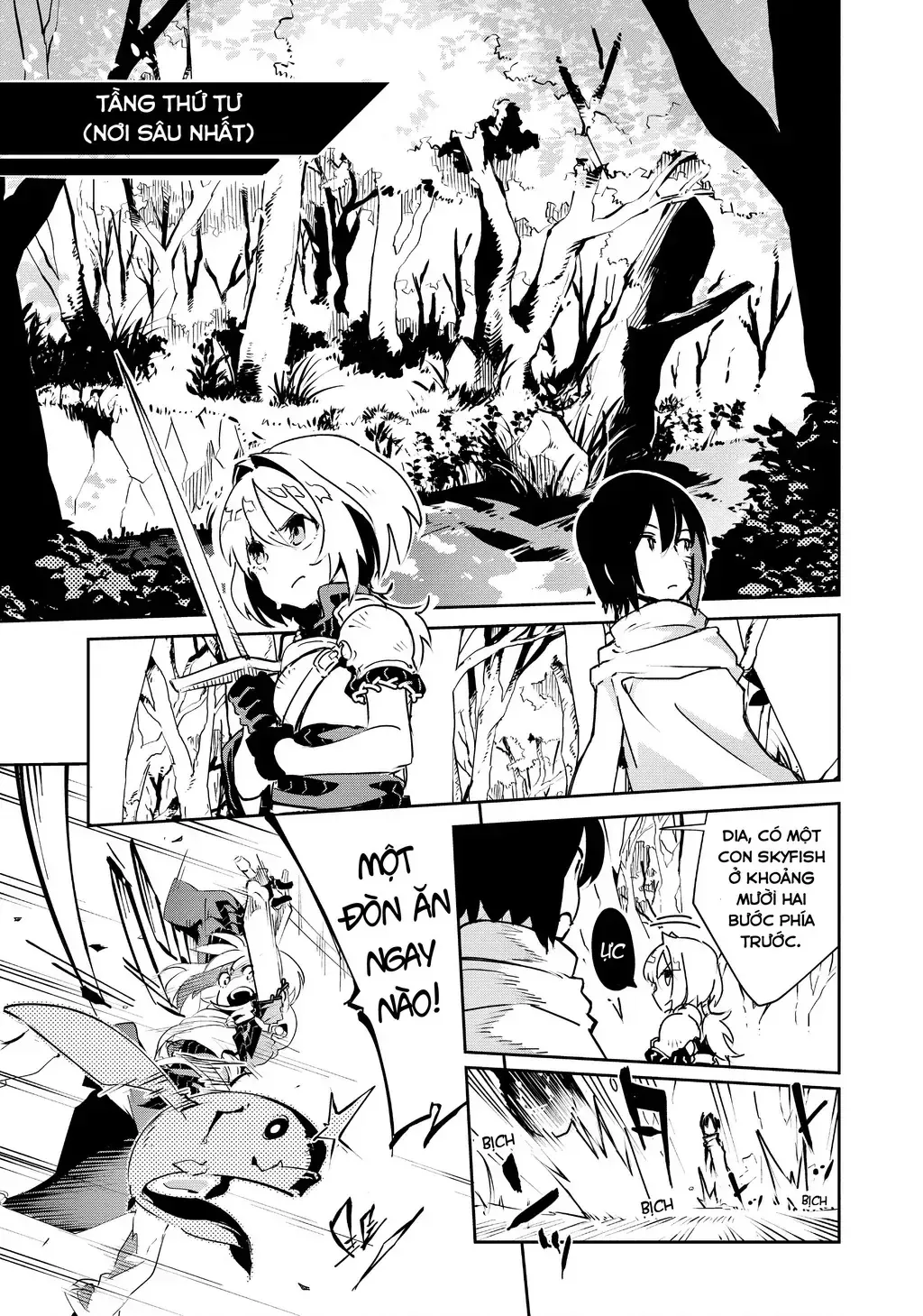 Cùng Tiến Tới Nơi Sâu Nhất Của Hầm Ngục Tại Thế Giới Khác Chap 7 - Next Chap 8