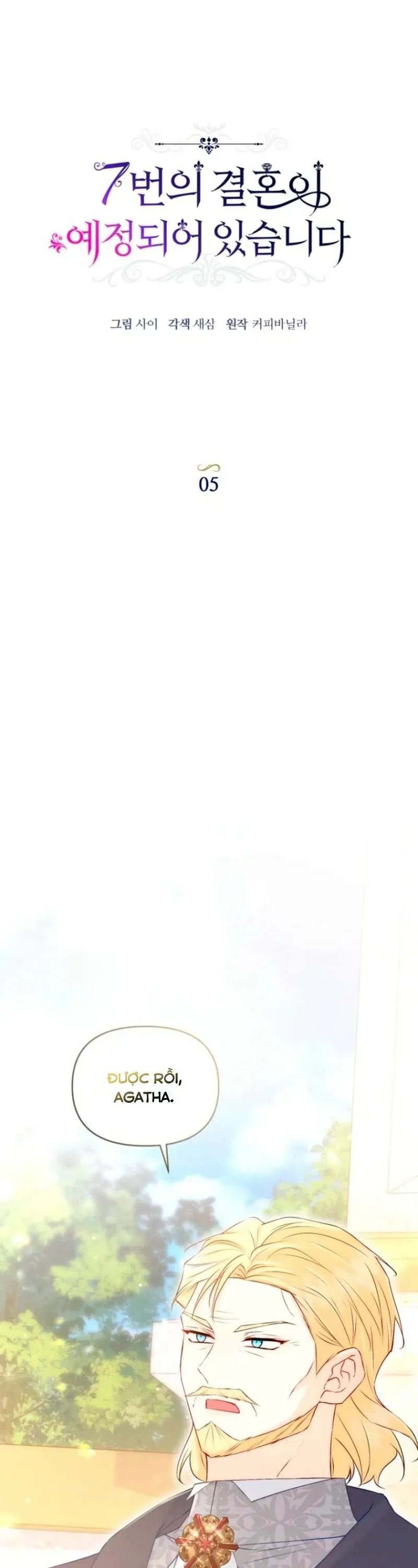 Cuộc Hôn Nhân Thứ 7 Đã Được Lên Kế Hoạch Chap 5 - Next Chap 6