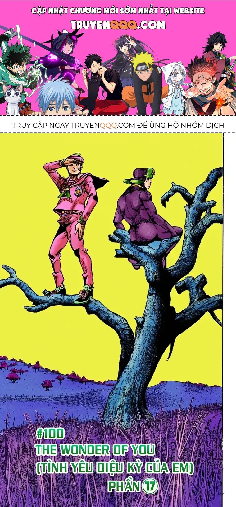 Cuộc Phiêu Lưu Kỳ Bí Của Jojo Phần 8: Jojolion Chap 100 - Next Chap 101