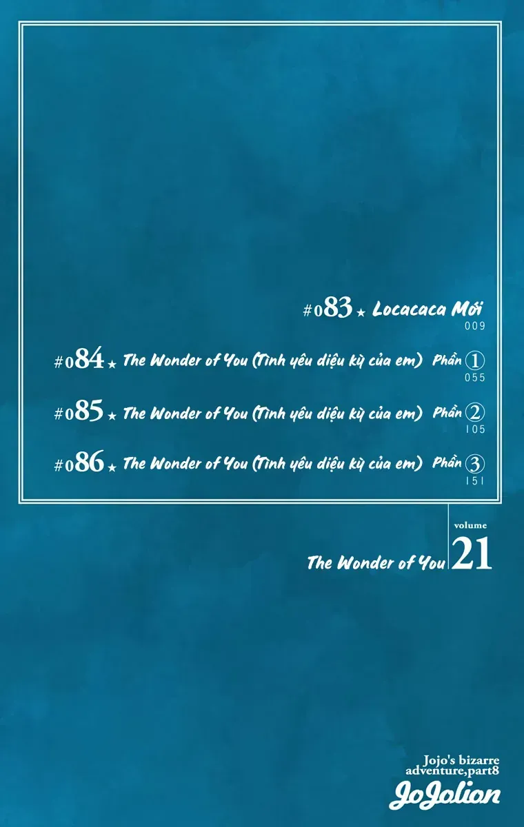 Cuộc Phiêu Lưu Kỳ Bí Của Jojo Phần 8: Jojolion Chap 83 - Next Chap 84