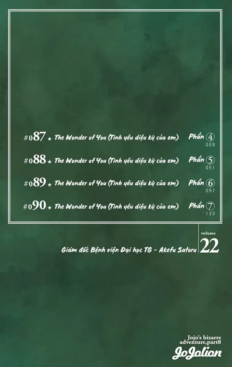 Cuộc Phiêu Lưu Kỳ Bí Của Jojo Phần 8: Jojolion Chap 87 - Next Chap 88