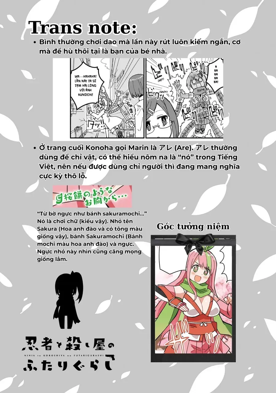 Cuộc Sống Chung Nhà Của Ninja Và Sát Thủ Chap 13 - Next Chap 14