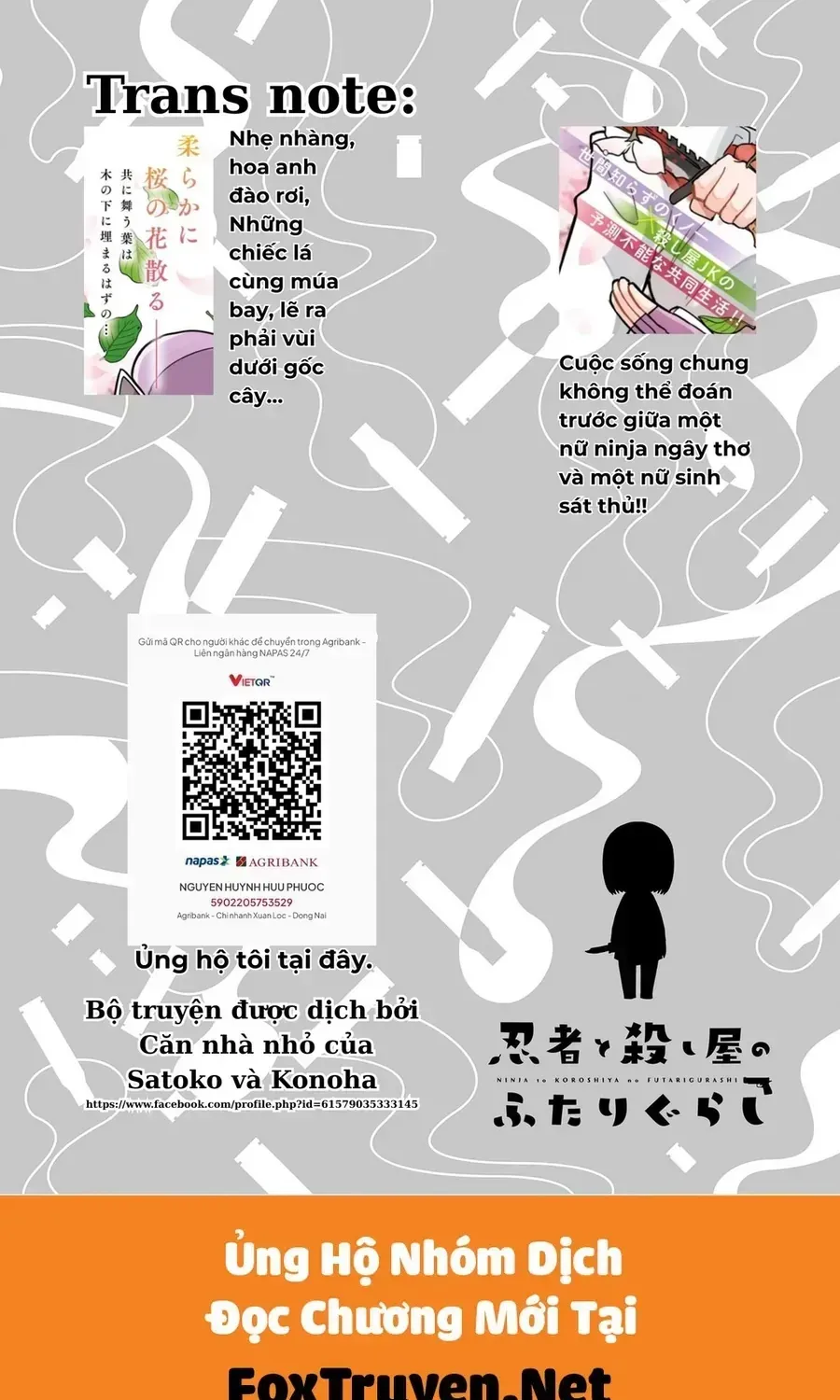 Cuộc Sống Chung Nhà Của Ninja Và Sát Thủ Chap 13 - Next Chap 14