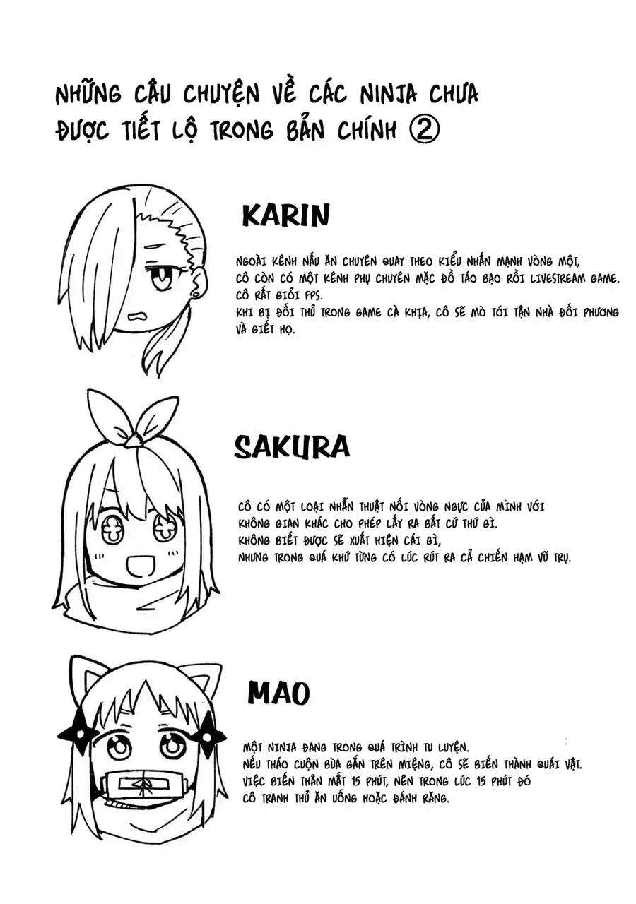 Cuộc Sống Chung Nhà Của Ninja Và Sát Thủ Chap 17.5 - Next Chap 18.5