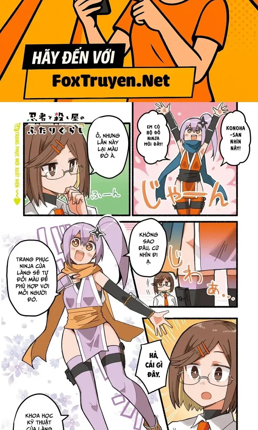 Cuộc Sống Chung Nhà Của Ninja Và Sát Thủ Chap 19 - Next Chap 20