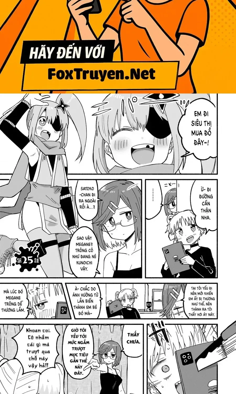 Cuộc Sống Chung Nhà Của Ninja Và Sát Thủ Chap 25.1 - Next Chap 26.1