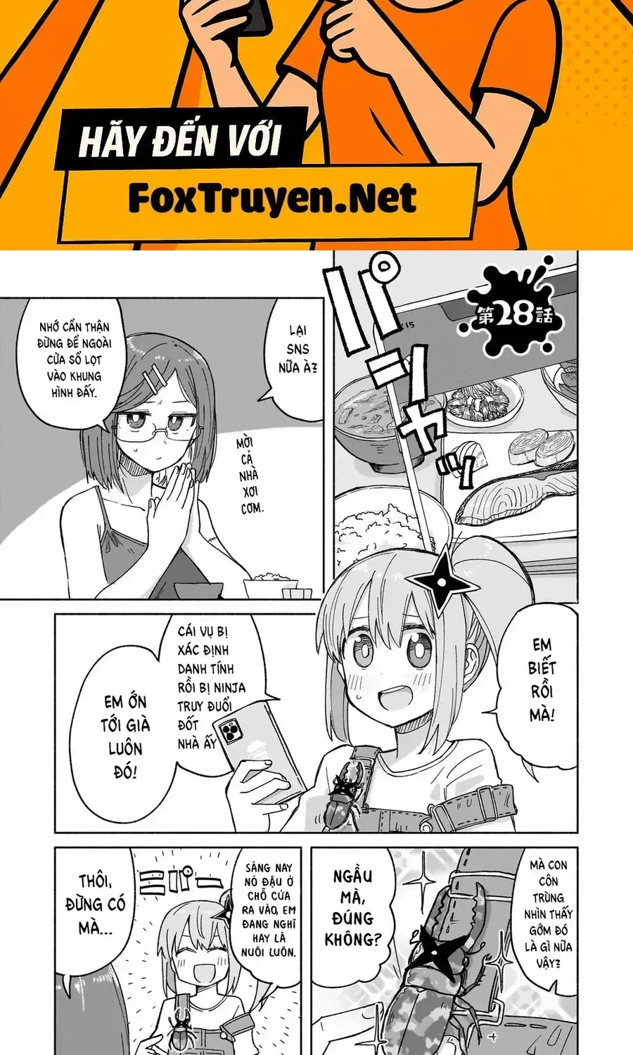 Cuộc Sống Chung Nhà Của Ninja Và Sát Thủ Chap 28 - Next Chap 29