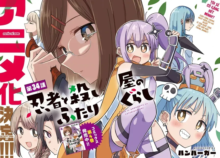 Cuộc Sống Chung Nhà Của Ninja Và Sát Thủ Chap 34 - Next Chap 35