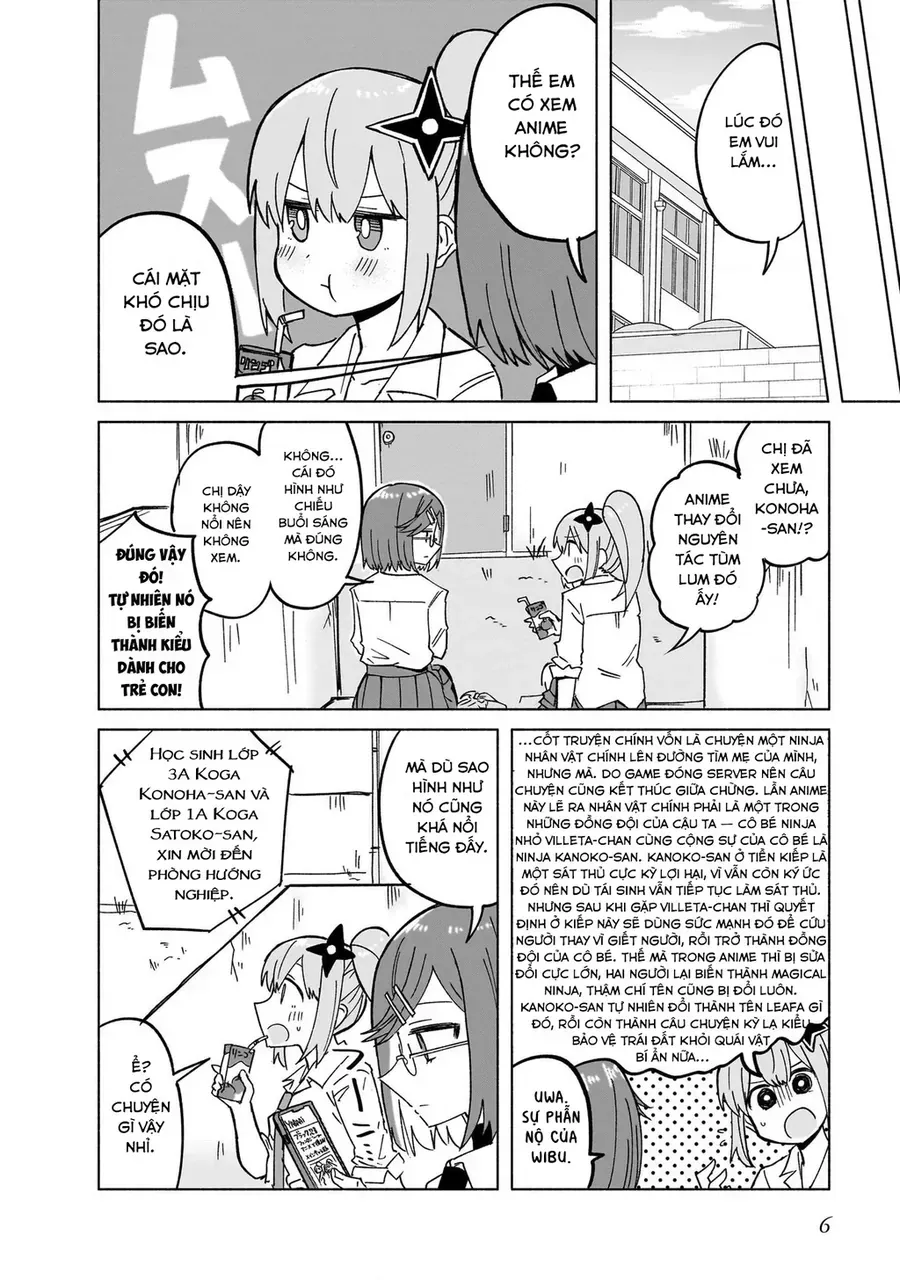 Cuộc Sống Chung Nhà Của Ninja Và Sát Thủ Chap 34 - Next Chap 35