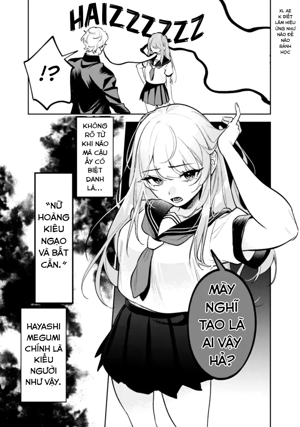 Cuộc Sống Chung Với Nữ Hoàng Kiêu Ngạo Thời Cao Trung Hoá Ra Lại Không Hề Khó Chịu Đến Thế Chap 1 - Next Chap 2