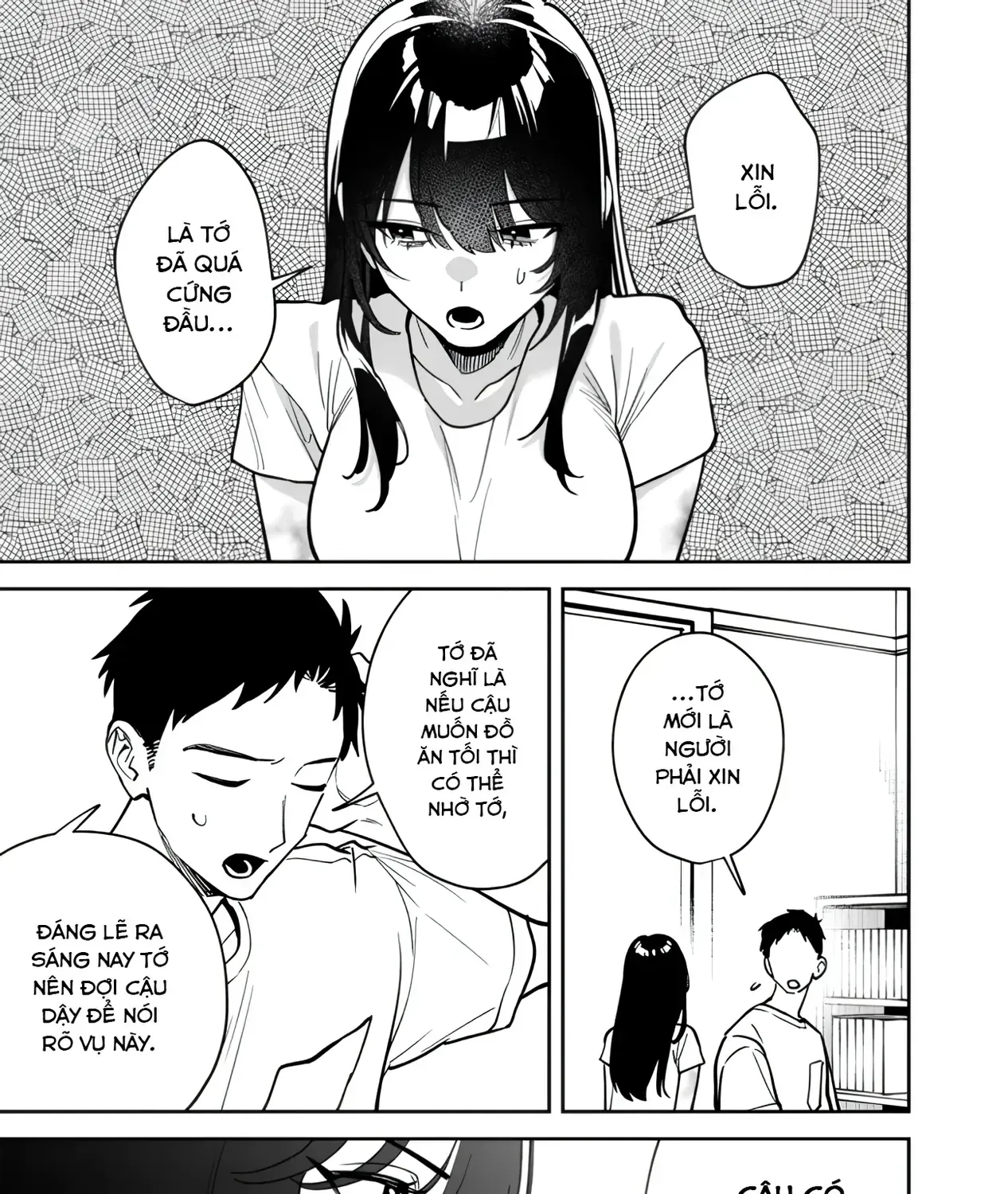 Cuộc Sống Chung Với Nữ Hoàng Kiêu Ngạo Thời Cao Trung Hoá Ra Lại Không Hề Khó Chịu Đến Thế Chap 4 - Next Chap 5