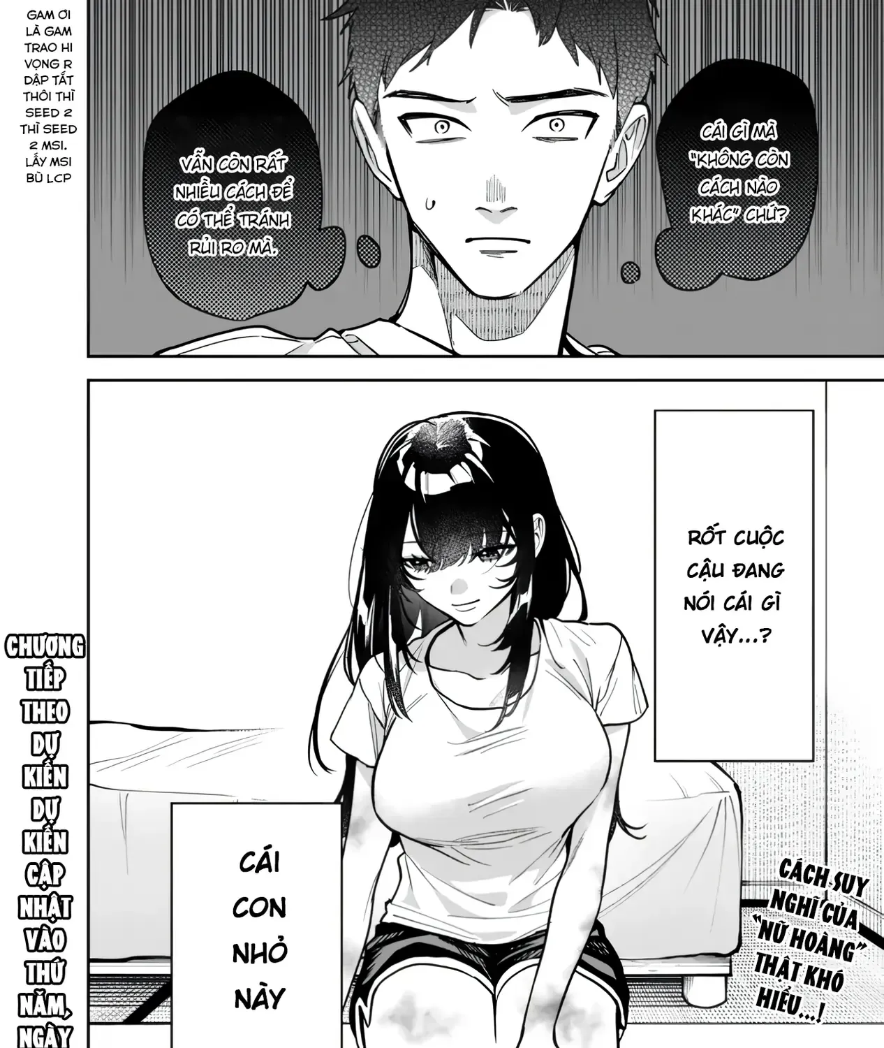 Cuộc Sống Chung Với Nữ Hoàng Kiêu Ngạo Thời Cao Trung Hoá Ra Lại Không Hề Khó Chịu Đến Thế Chap 4 - Next Chap 5