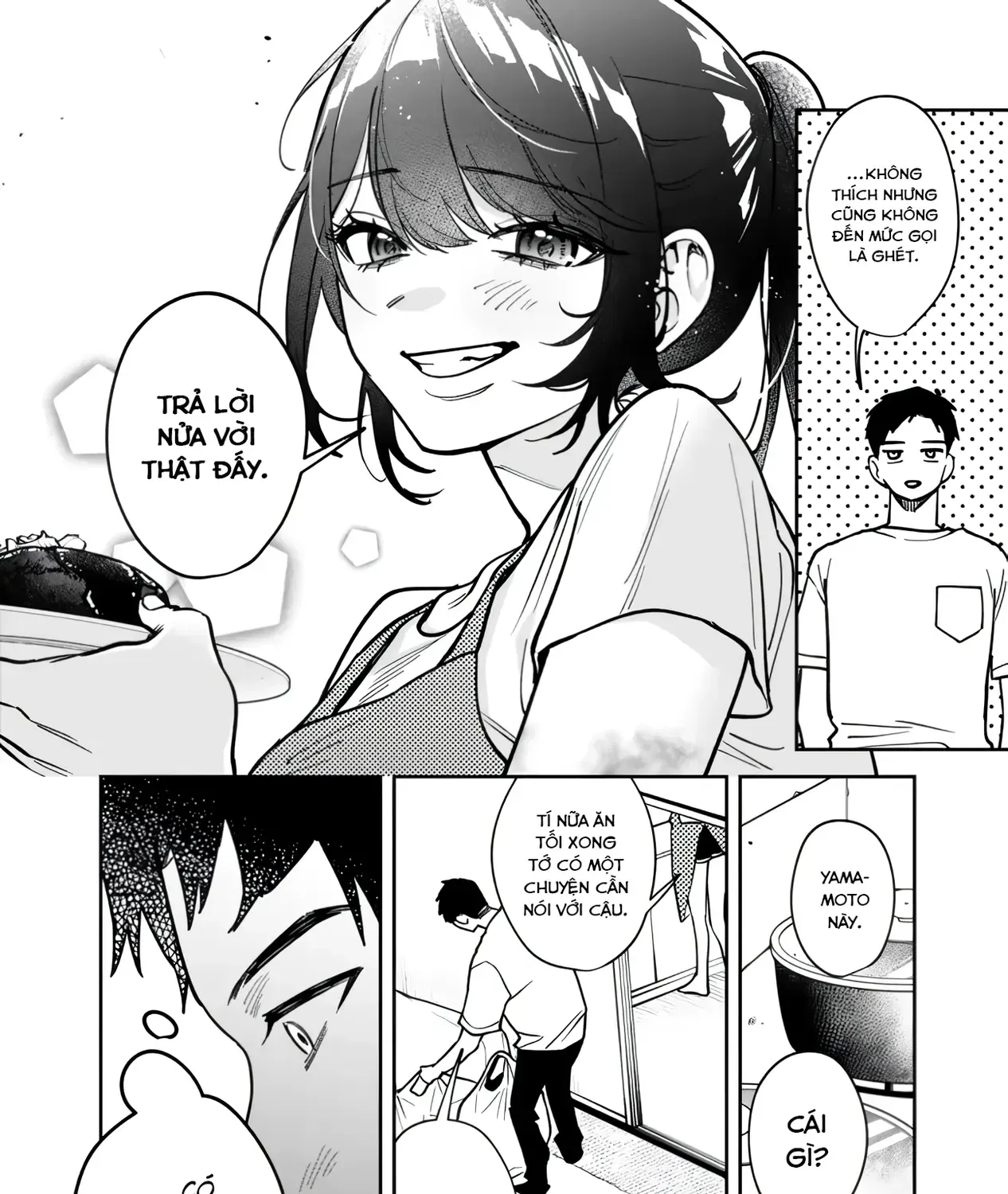 Cuộc Sống Chung Với Nữ Hoàng Kiêu Ngạo Thời Cao Trung Hoá Ra Lại Không Hề Khó Chịu Đến Thế Chap 4 - Next Chap 5