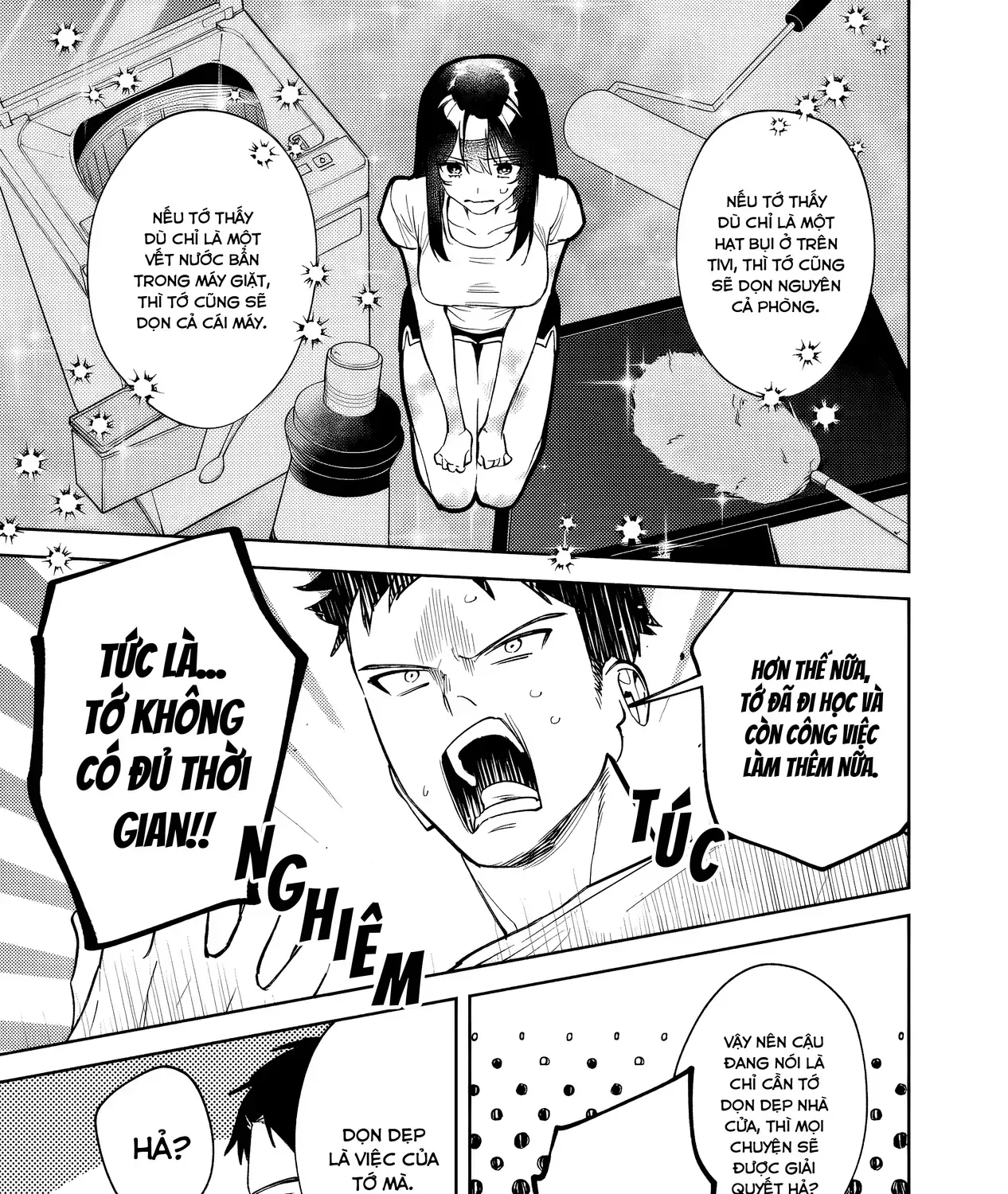 Cuộc Sống Chung Với Nữ Hoàng Kiêu Ngạo Thời Cao Trung Hoá Ra Lại Không Hề Khó Chịu Đến Thế Chap 5 - Next Chap 6