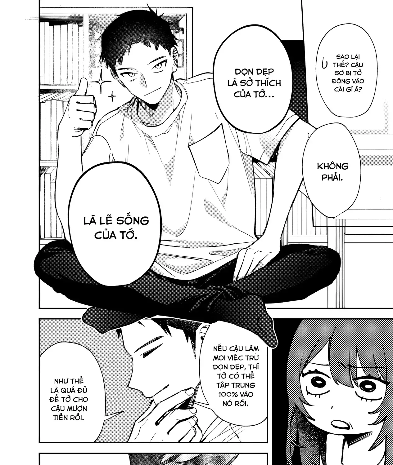 Cuộc Sống Chung Với Nữ Hoàng Kiêu Ngạo Thời Cao Trung Hoá Ra Lại Không Hề Khó Chịu Đến Thế Chap 5 - Next Chap 6