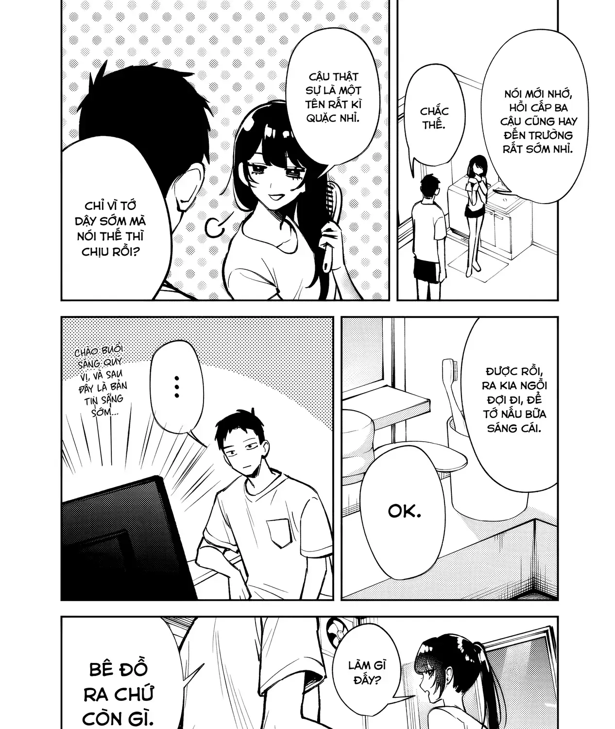 Cuộc Sống Chung Với Nữ Hoàng Kiêu Ngạo Thời Cao Trung Hoá Ra Lại Không Hề Khó Chịu Đến Thế Chap 6 - Next Chap 7