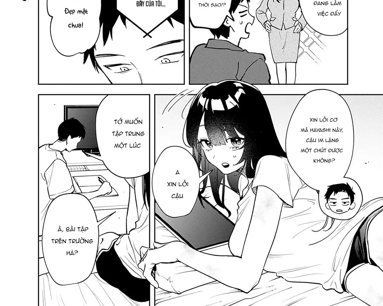 Cuộc Sống Chung Với Nữ Hoàng Kiêu Ngạo Thời Cao Trung Hoá Ra Lại Không Hề Khó Chịu Đến Thế Chap 8.5 - Next Chap 9.5