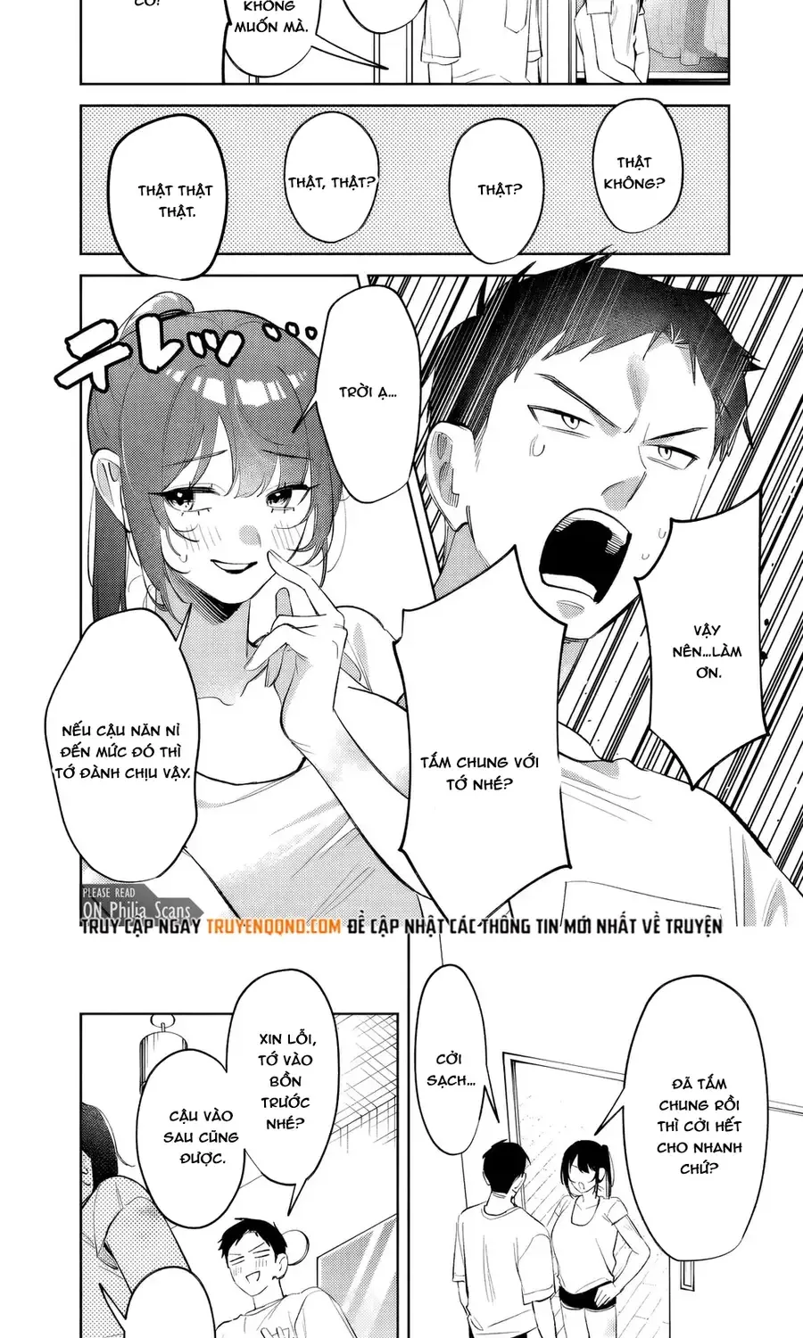 Cuộc Sống Chung Với Nữ Hoàng Từng Kiêu Ngạo Hồi Cấp Ba, Không Ngờ Lại Khá Dễ Chịu. Chap 32 - Next Chap 33