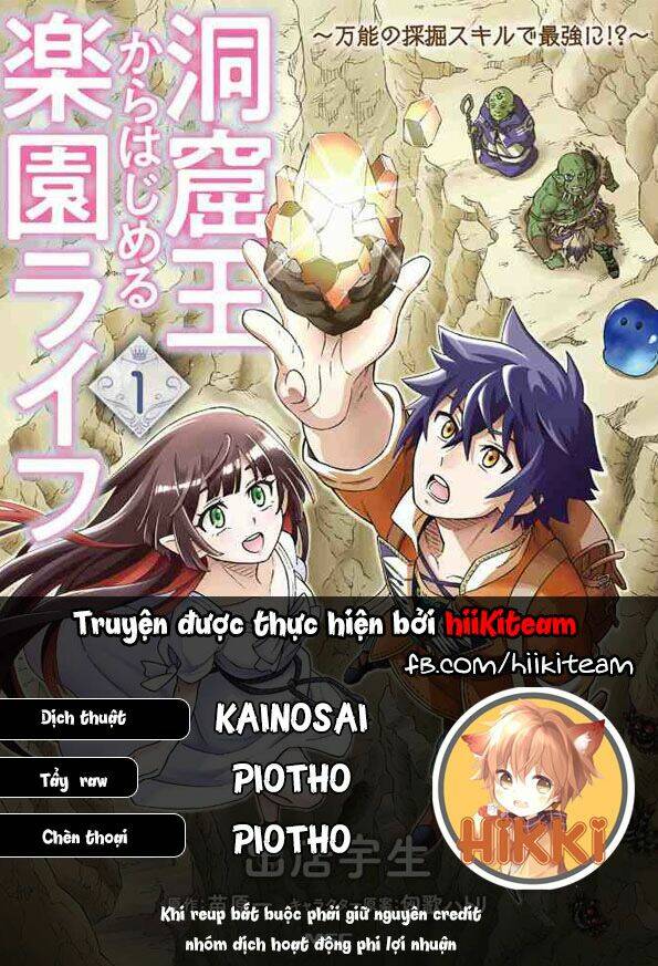 Cuộc Sống Thiên Đường Bắt Đầu Với Vua Hang Động ~ Trở Thành Người Mạnh Nhất Với Kỹ Năng Khai Thác Chap 11 - Next Chap 12