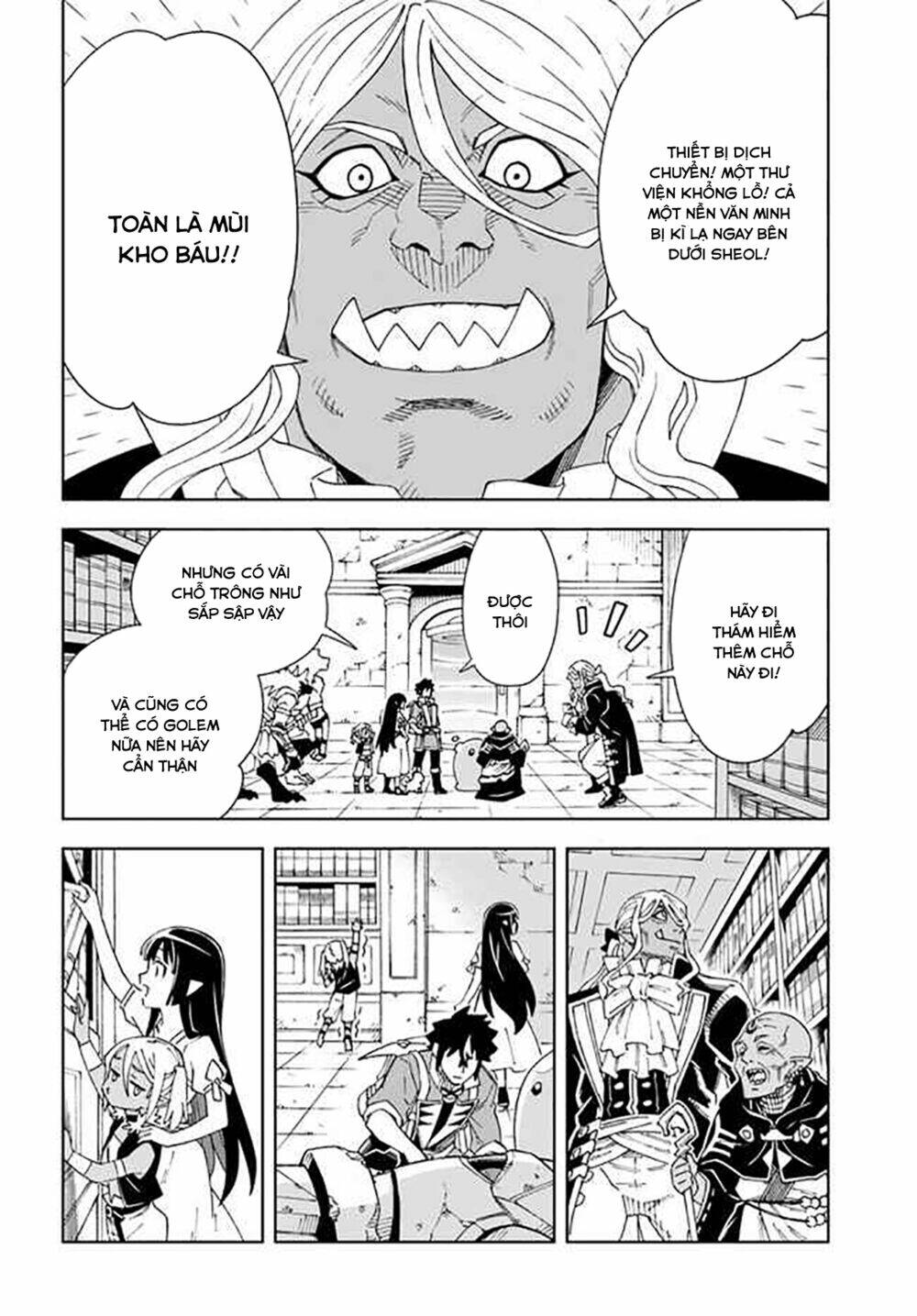 Cuộc Sống Thiên Đường Bắt Đầu Với Vua Hang Động ~ Trở Thành Người Mạnh Nhất Với Kỹ Năng Khai Thác Chap 17.2 - Next Chap 18.2