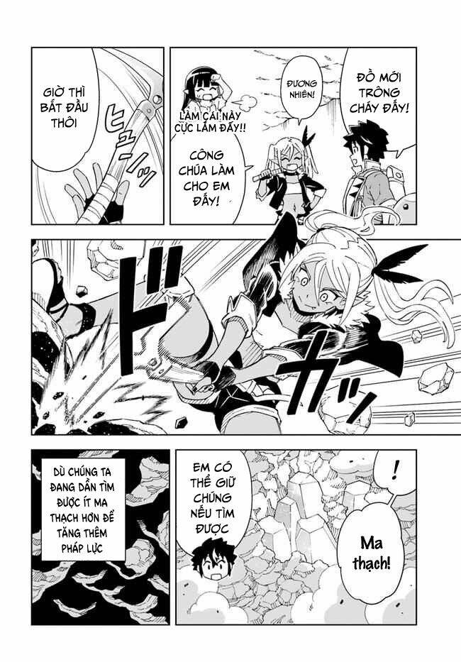 Cuộc Sống Thiên Đường Bắt Đầu Với Vua Hang Động ~ Trở Thành Người Mạnh Nhất Với Kỹ Năng Khai Thác Chap 18.2 - Next Chap 19.2