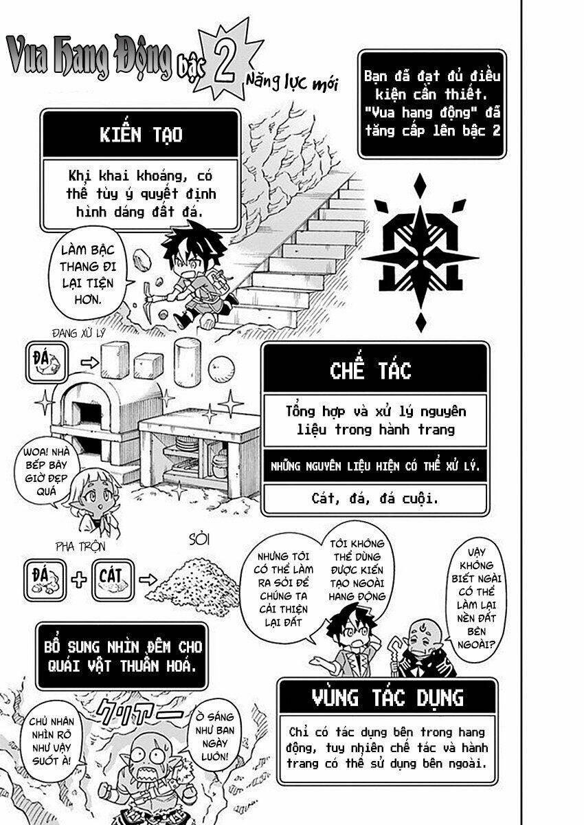 Cuộc Sống Thiên Đường Bắt Đầu Với Vua Hang Động ~ Trở Thành Người Mạnh Nhất Với Kỹ Năng Khai Thác Chap 3.1 - Next Chap 4.1