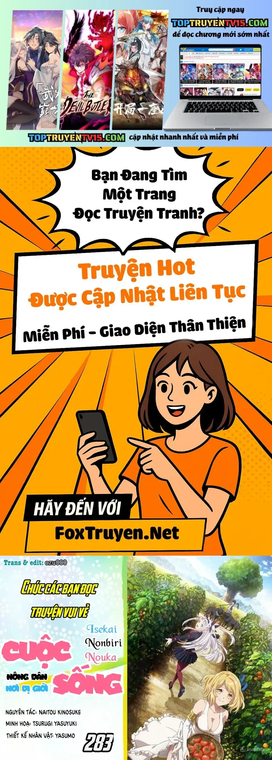 Cuộc Sống Thong Dong Ở Dị Thế Giới Chap 283 - Next Chap 284