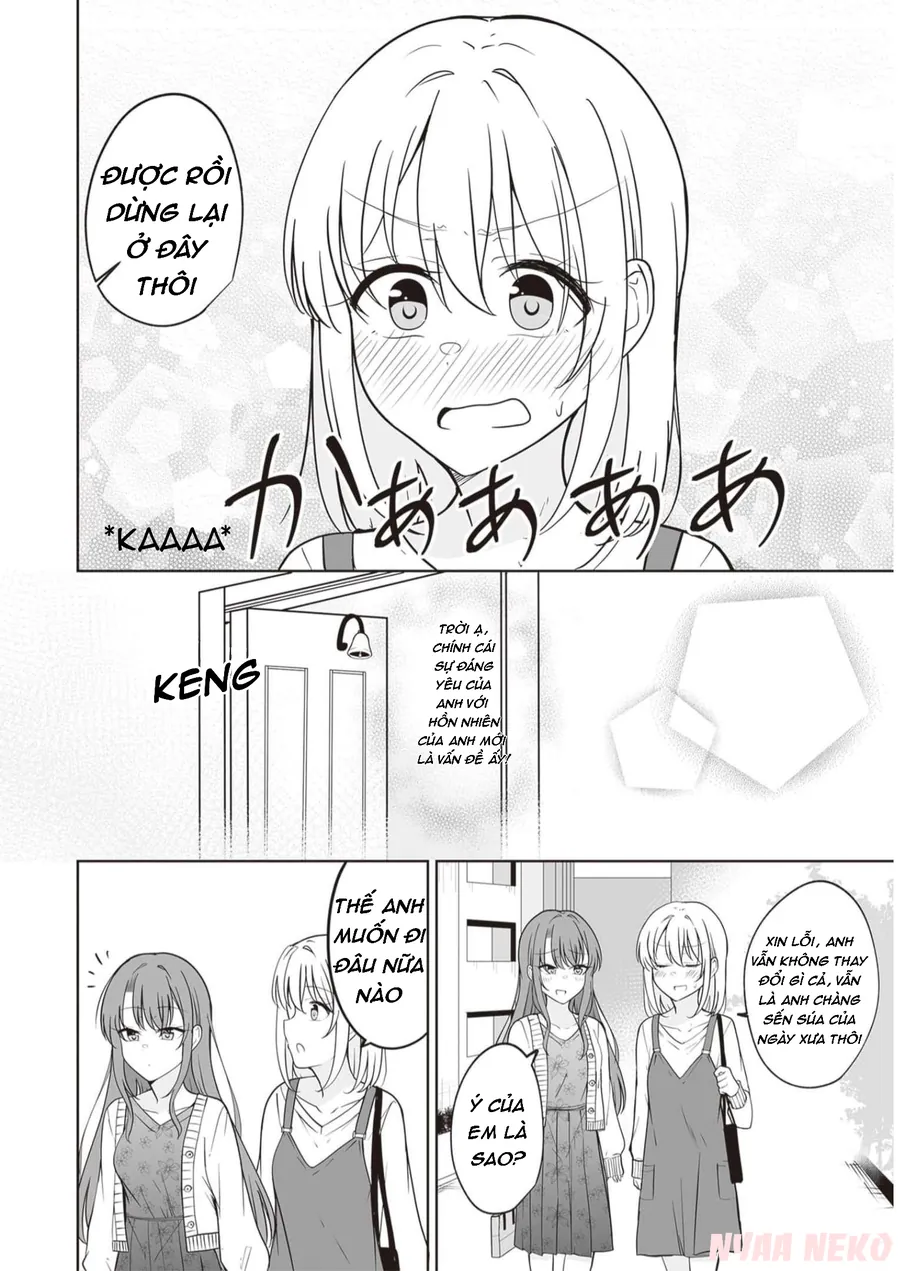 Cuộc Sống Thường Ngày Của Một Cặp Đôi Mà Người Bạn Trai Bị Biến Thành Con Gái Chap 52.2 - Next Chap 53.2