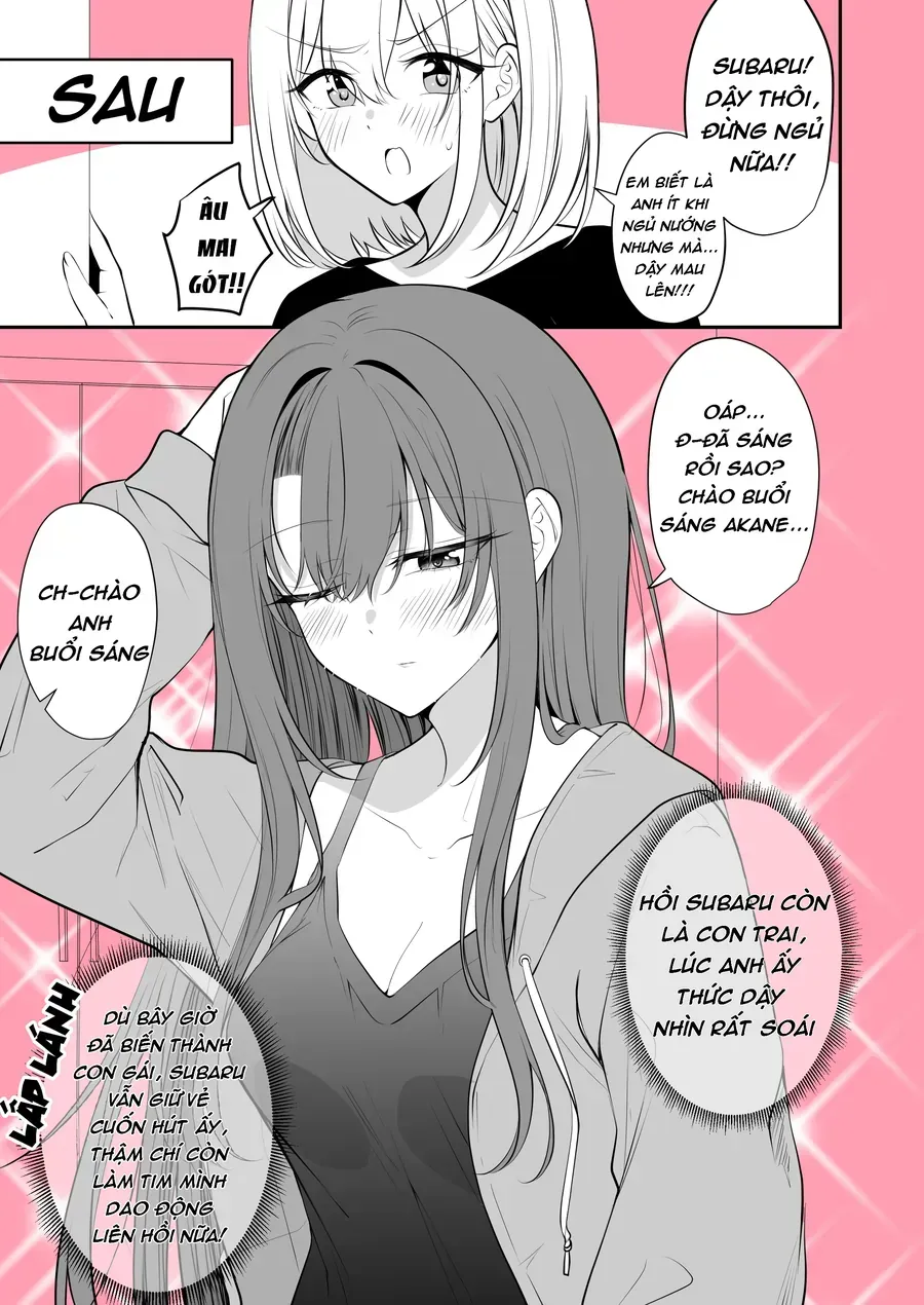 Cuộc Sống Thường Ngày Của Một Cặp Đôi Mà Người Bạn Trai Bị Biến Thành Con Gái Chap 55 - Next Chap 56