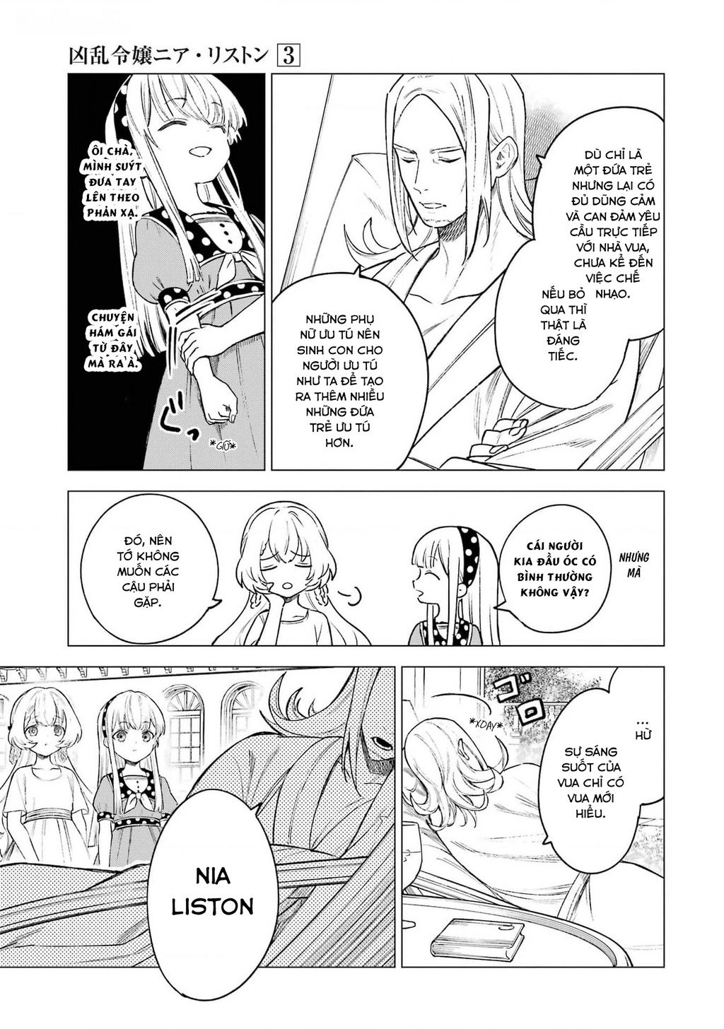 Cuồng Loạn Lệnh Nương - Nia Liston Chap 12 - Next Chap 13