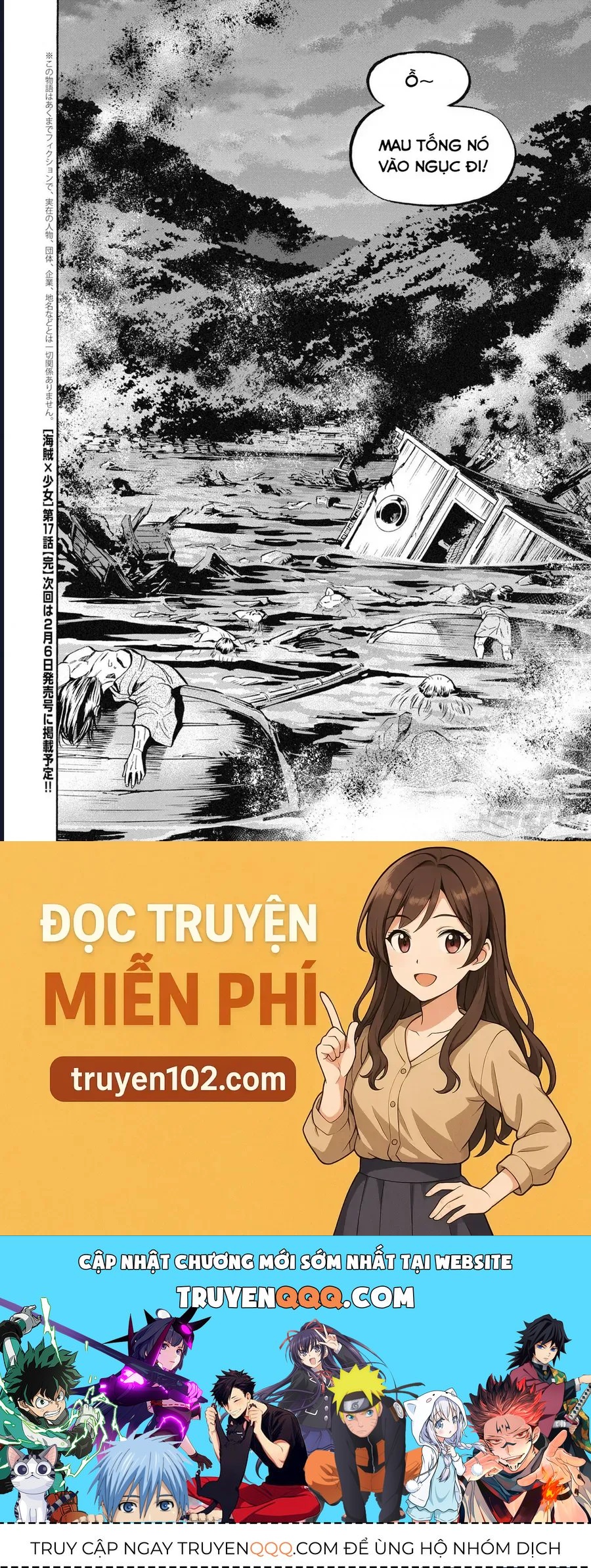 Cướp Biển X Thiếu Nữ Chap 17 - Next Chap 18