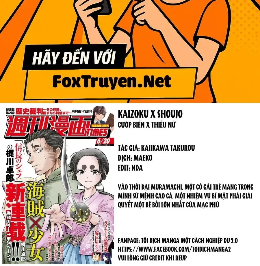 Cướp Biển X Thiếu Nữ Chap 20 - Next Chap 21