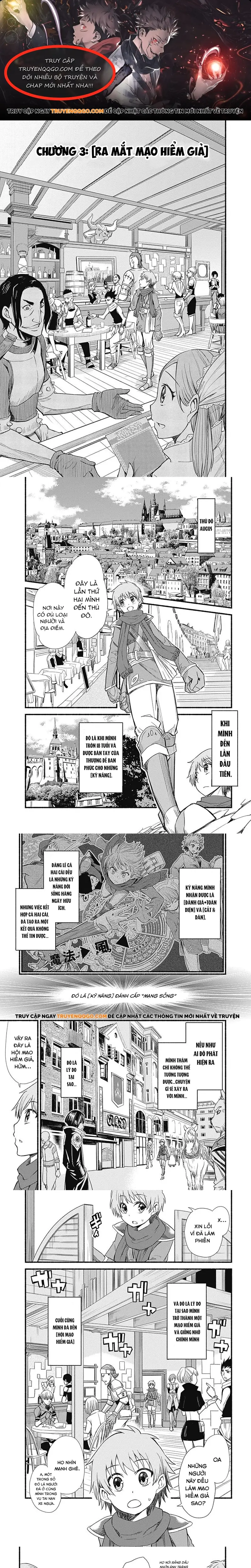 Cut & Paste De Kono Sekai Wo Ikite Iku Chap 3 - Next Chap 4