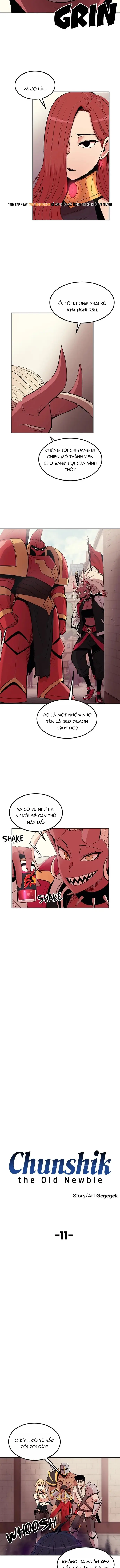 Cựu Binh Trở Lại Làm Tân Thủ Chap 11 - Next Chap 12