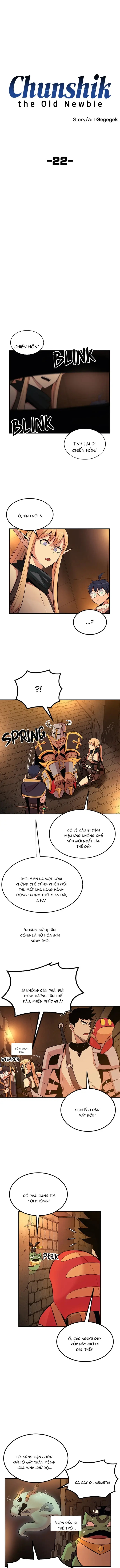 Cựu Binh Trở Lại Làm Tân Thủ Chap 22 - Next Chap 23