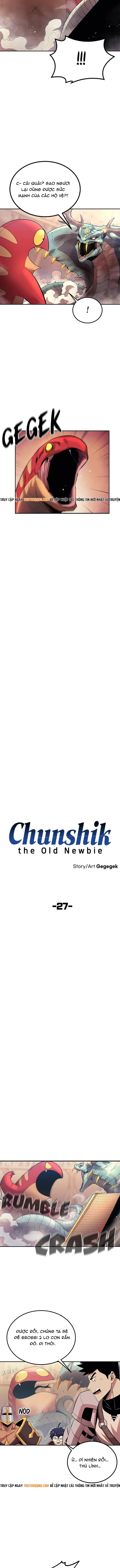 Cựu Binh Trở Lại Làm Tân Thủ Chap 27 - Next Chap 28