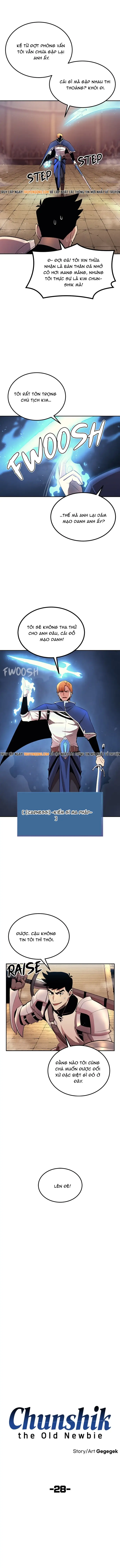 Cựu Binh Trở Lại Làm Tân Thủ Chap 28 - Next Chap 29