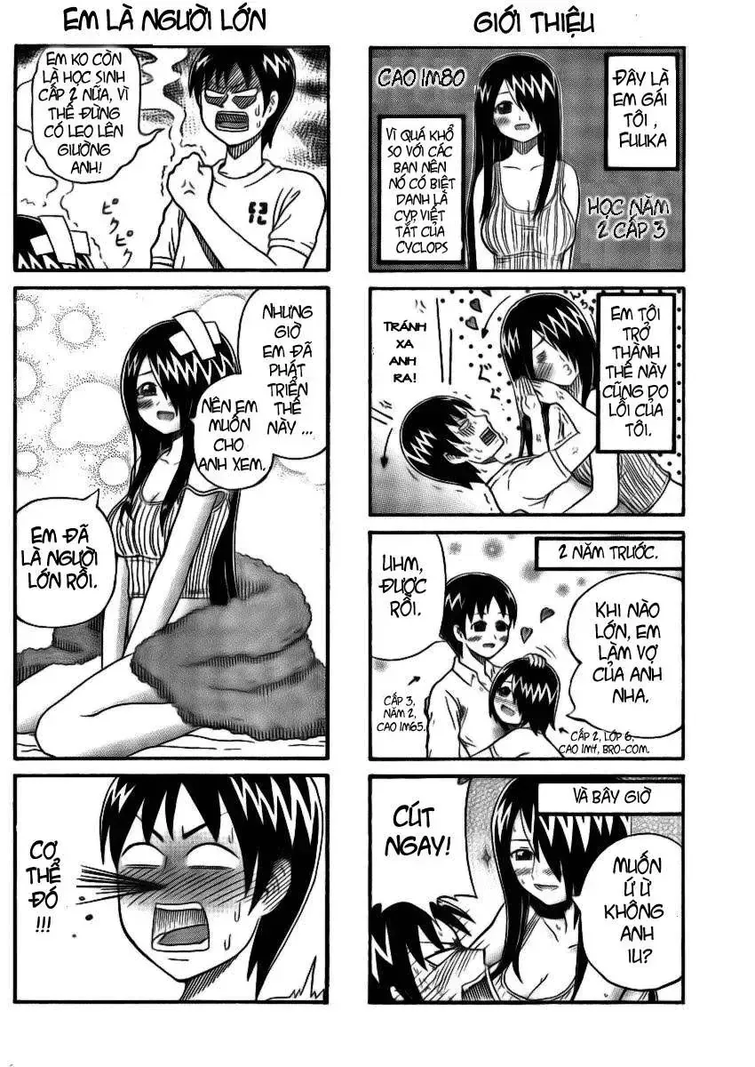 Cyclops Shoujo Saipu (Cô Em Gái Khổng Lồ) Chap 0.1 - Next Chap 1.1