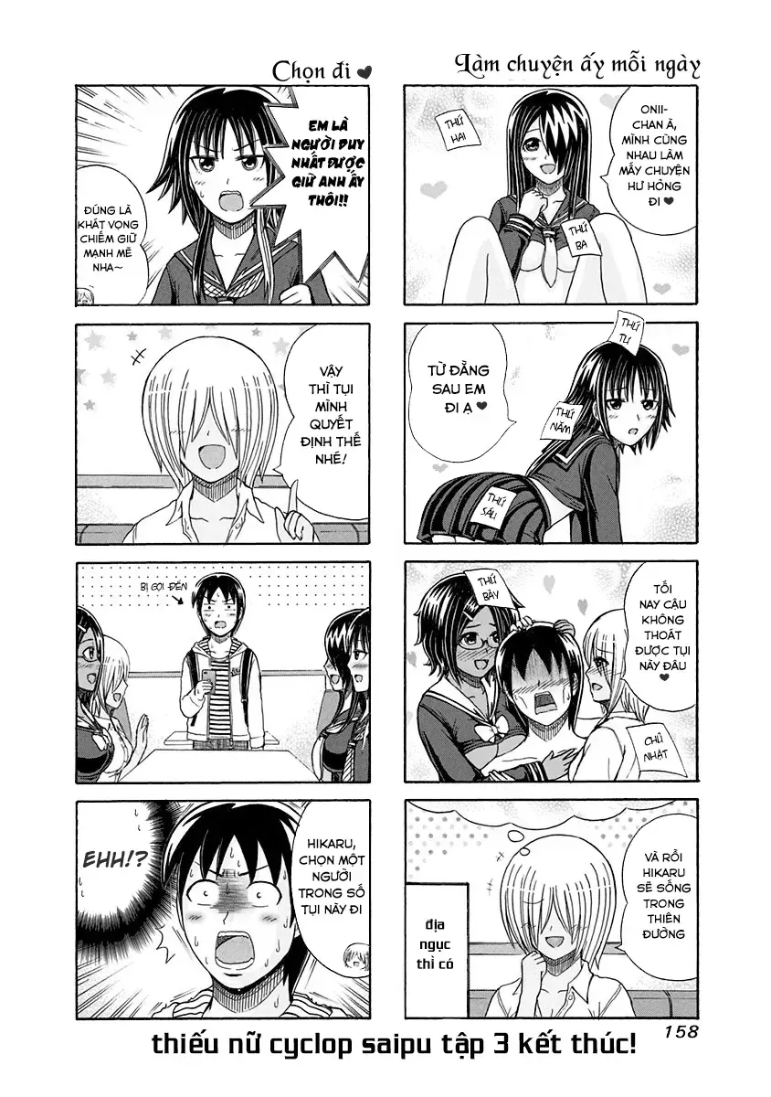 Cyclops Shoujo Saipu (Cô Em Gái Khổng Lồ) Chap 113 - Next Chap 114