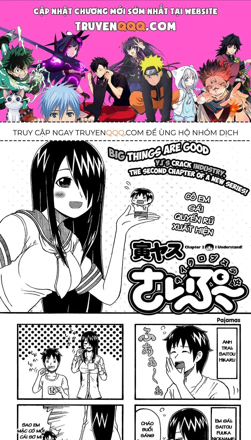 Cyclops Shoujo Saipu (Cô Em Gái Khổng Lồ) Chap 2 - Next Chap 3