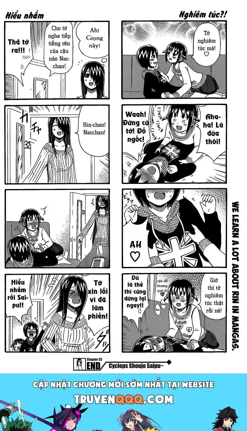 Cyclops Shoujo Saipu (Cô Em Gái Khổng Lồ) Chap 33 - Next Chap 34