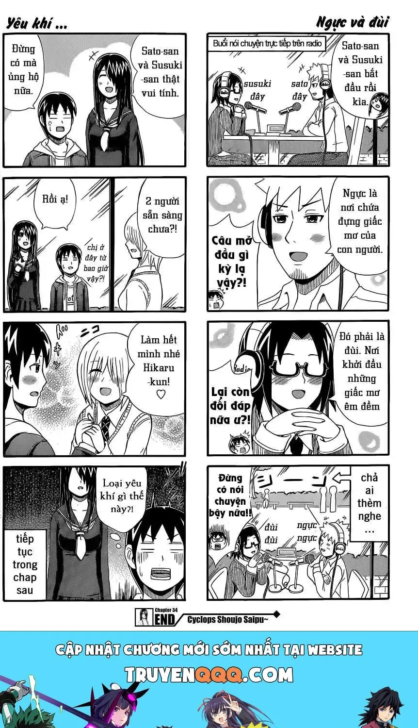 Cyclops Shoujo Saipu (Cô Em Gái Khổng Lồ) Chap 34 - Next Chap 35
