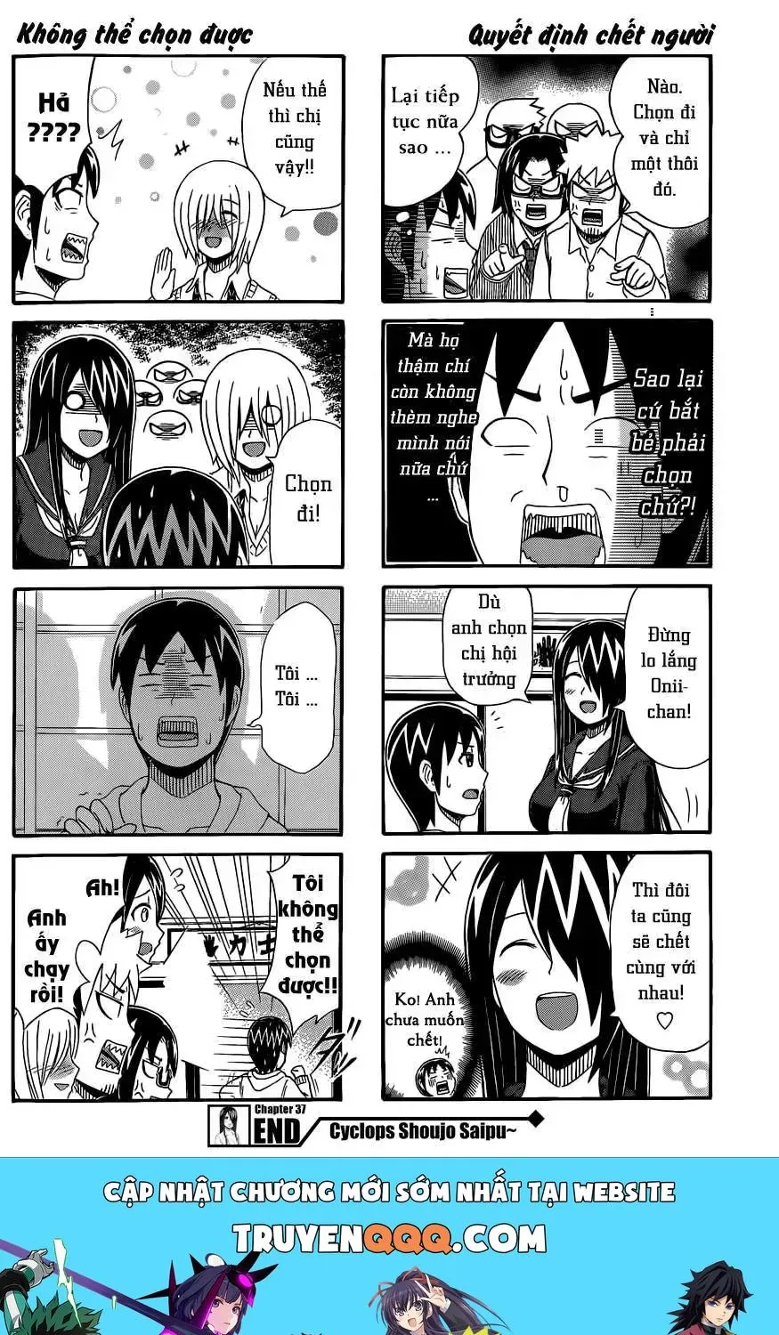Cyclops Shoujo Saipu (Cô Em Gái Khổng Lồ) Chap 37 - Next Chap 38